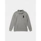Polo Ralph Lauren Ανδρική Μακρυμάνικη Polo Μπλούζα Γκρι